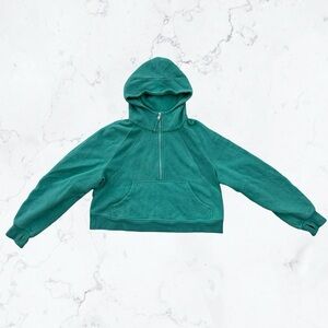 lululemon Scuba Oversized Half Zip in Maldives Green • size M/L